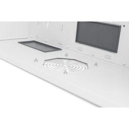 Digitus Armario Rack Mural Slim 6U 19" Vertical 800x640x309mm Gris RAL 7035 Puerta con Cierre y Ventilación para Redes