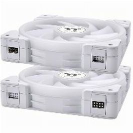 Thermaltake THE1696926276682 SWAFAN EX12 ARGB Sync - Ventilador de 120 mm para Carcasa PC (Blanco) Thermaltake THE1696926276682 SWAFAN EX12 ARGB Sync - Ventilador de 120 mm para Carcasa PC (Blanco)