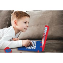 Lexibook Ordenador Educativo Spider-Man Bilingüe FR/EN para Niños - 124 Actividades con Teclado y Ratón Realista