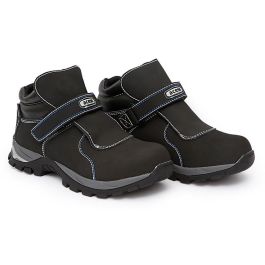 ACESS Bota Soldador Serraje S3 Velcro Puntera Y Plantilla No Metalica Tallas 39-47 Calzado Seguridad Referencia 40