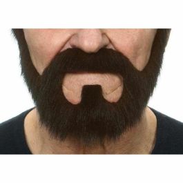 Barba y bigote adulto talla única Precio: 12.89000053. SKU: B1JVNZDK3K