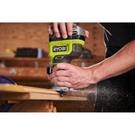 Ryobi RTR18-0 Fresadora 18V ONE+ sin batería ni cargador. Micro ajuste de profundidad, pinza 6 y 6.35 mm, 20-30.000 rpm.