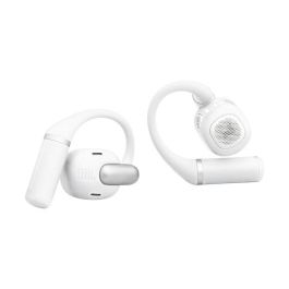 JBL Sense Pro - Auriculares True Wireless Open Sound, Bluetooth 6.0, Reducción de Ruido, IP54 Resistente al Agua/Polvo, 30h Batería, Blanco