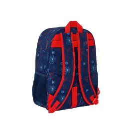 Mochila Escolar Spider-Man Neon Azul marino 33 x 42 x 14 cm