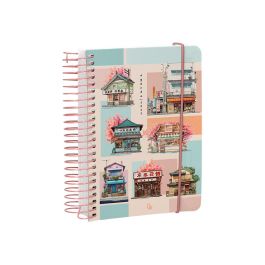 Agenda Espiral Liderpapel Sant Orini A6 2025 Dia Pagina Mosaico Papel 60 gr