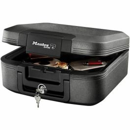 Master Lock Caja Fuerte Ignífuga de 7.8 Litros Resistente al Fuego con Bloqueo de Llave Negro Precio: 104.59000057. SKU: B18PZK8HM5