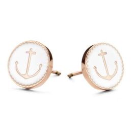 Pendientes Mujer CO88 Collection 8CE-70020 Blanco Oro Rosa Pendientes Mujer CO88 Collection 8CE-70020 Blanco Oro Rosa