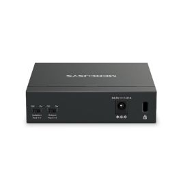 Mercusys MS105GP Switch Gigabit Ethernet de 5 puertos con Energía sobre Ethernet (PoE) para Redes - Color Negro y Montaje en Pared Mercusys MS105GP Switch Gigabit Ethernet de 5 puertos con Energía sobre Ethernet (PoE) para Redes - Color Negro y Montaje en Pared