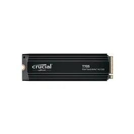 Crucial CT1000T705SSD5 SSD 1TB PCIe Gen5 NVMe M.2 Interno para Juegos con Disipador de Calor Premium (2024)