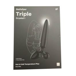 Satisfyer Triple crystal 1 dildo negro negro Precio: 33.94999971. SKU: B14STJYMNS