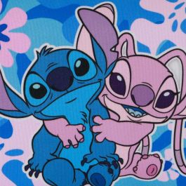 Disney Neceser Lilo y Stitch Soleil Hug Rosa para playa, 1 compartimento, cremallera, forro poliéster, 7x22x30 cm Disney Neceser Lilo y Stitch Soleil Hug Rosa para playa, 1 compartimento, cremallera, forro poliéster, 7x22x30 cm