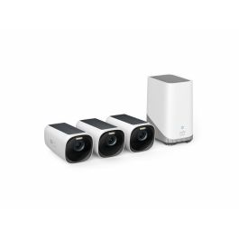 Anker eufyCam S330 (eufyCam 3) Videoserver + 3 Cámaras de Seguridad Inalámbricas Wi-Fi CMOS Blancas y Negras