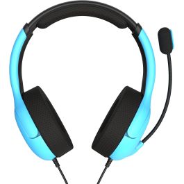 PDP PDP1705966927800 Auriculares Gaming con Cable Airlite Azul Neptuno para PS4/PS5 Micrófono de Brazo Diadema Supraaural