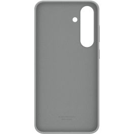 Samsung EF-VS936PJEGWW Funda Kindsuit Galaxy S25+ (6.7") Gris Claro de Imitación Piel, Monocromo, Fácil Aplicación