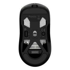GENESIS Zircon 660 Ratón Gaming Óptico 12000 DPI, Triple Conectividad Inalámbrico/Bluetooth/USB, 59g Peso Ligero, Mano Derecha