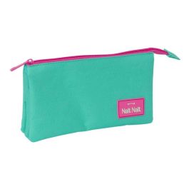 Bolso Escolar Portatodo Safta Triple Nait Nait Verde Mint 120x220x30 mm Precio: 9.9499994. SKU: B1JDL7W837