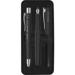 Juego Boligrafo+Pluma Faber-Castell Poly Pen B Y Xb Negro Precio: 18.99000015. SKU: B1DHE7BZQH