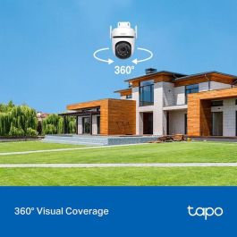 TP-Link TapoC520WS Cámara de Seguridad Wi-Fi Exterior PTZ 2K QHD IP66 con Visión Nocturna Color, Detección IA y Audio Bidireccional TP-Link TapoC520WS Cámara de Seguridad Wi-Fi Exterior PTZ 2K QHD IP66 con Visión Nocturna Color, Detección IA y Audio Bidireccional