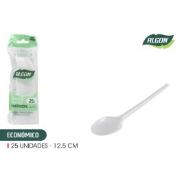 Set de 25 cucharas ecológicas Post-Café 12.5 cm Algon (48 Unidades) Precio: 15.59000058. SKU: B17SNNVN7H