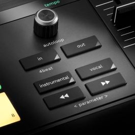 HERCULES DJCONTROL INPULSE T7 - Controladora DJ motorizada de dos decks en color negro