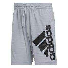 Pantalones Cortos Deportivos para Hombre Adidas Gris 36