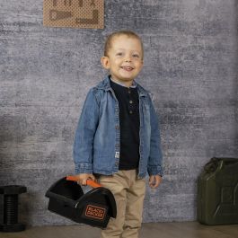 Smoby SMO3032163609407 - Black & Decker Caja de Herramientas con 6 Herramientas, para Niños de 3+ Años