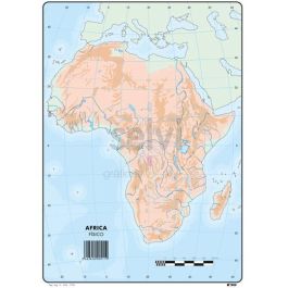 Selvi Mapa Mudo Físico De Africa A4 -50U- Selvi Mapa Mudo Físico De Africa A4 -50U- Precio: 5.50000048. SKU: B172N3L3S8