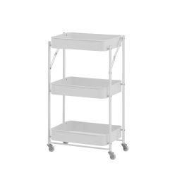 Carrito Verdulero Versa Blanco Metal Carrito Verdulero Versa Blanco Metal