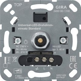 GIRA 245000 Uni-LED-Drehdimmeins. Standard Einsatz Precio: 87.8339. SKU: B12DX9YZ7Z