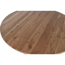 Mesa Redonda Comedor Moderno DKD Home Decor Natural 115 x 76 x 115 cm