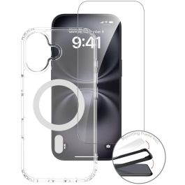 4smarts 541556 Kit Premium 3 en 1 para Apple iPhone 17: Bumper Transparente, Protector de Pantalla y Cargador Inalámbrico Compatible con MagSafe Precio: 27.3581. SKU: B1AHAHGZV3