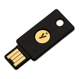 YUBICO YubiKey 5 NFC Llave de Seguridad USB-A, NFC, FIDO U2F, FIDO 2, Negro Precio: 67.50000004. SKU: B1BCYER7D5