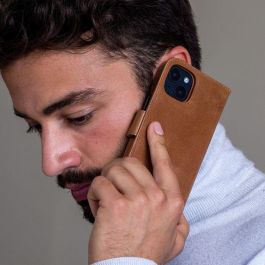 dbramante1928 Lynge Funda tipo cartera 2 en 1 con soporte desmontable para iPhone 14 Pro, Marrón