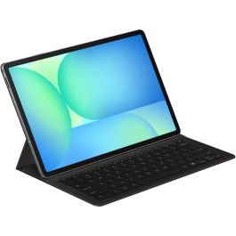 Samsung EF-DX620 Book Cover Keyboard Slim para Galaxy Tab S10 FE+ Negro QWERTZ Teclado Alemán con Soporte y Retenedor de Pluma
