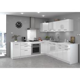START Mueble bajo de cocina L 40 cm - Blanco brillo START Mueble bajo de cocina L 40 cm - Blanco brillo