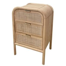 DKD Home Decor Mesita de Noche Tropical Ceiba de Abeto y Ratán, 35 x 69 x 45 cm Precio: 138.5000001. SKU: B15YWK8CYY