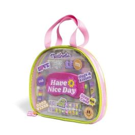 Bolso de belleza martinelia super girl. incluye uñas postizas,esmaltes,pegatinas,separador de dedos y brillo de labios. Bolso de belleza martinelia super girl. incluye uñas postizas,esmaltes,pegatinas,separador de dedos y brillo de labios.