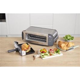 Ninja ST202EU Tostadora, Parrilla y Sandwichera 3 en 1 Foodi® con 7 Niveles de Tostado