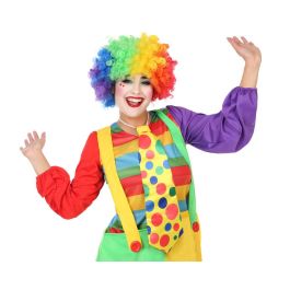 Corbata Payaso Multicolor 60 cm para Disfraz Cómico, Animadores y Carnaval Precio: 1.68999974. SKU: B19LA24K24