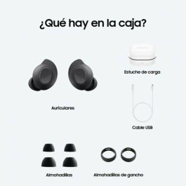 Auriculares con Micrófono Samsung Galaxy Buds FE Gris Grafito Auriculares con Micrófono Samsung Galaxy Buds FE Gris Grafito