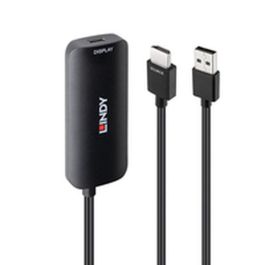 Adaptador HDMI a DVI LINDY 43423 Negro 20 cm