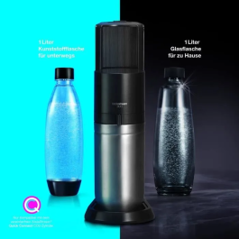 Sodastream Fusible Botella 1 L X2 Apto Lavavajillas Libre BPA