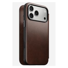 Nomad iPhone 17 Pro Max Funda Folio Modern Leather Rustic Brown con Cierre Magnético, MagSafe y Bolsillo para 3 Tarjetas Precio: 73.7979. SKU: B1H2NHJ9HT
