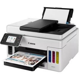 Multifunción Recargable Canon MAXIFY GX6050 MegaTank WiFi/ Dúplex/ Blanca Multifunción Recargable Canon MAXIFY GX6050 MegaTank WiFi/ Dúplex/ Blanca