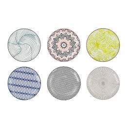 Akita Plato Hondo Postre 20 cm Surtido 6 Decoraciones Akita (18 Unidades)