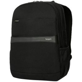 Targus GeoLite Mochila Unisex 16" (40,6 cm) para Portátil Negro, Resistente al Agua, 2 Compartimentos y Bolsillos