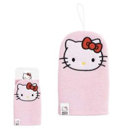 Hello Kitty Guante de Baño Infantil Rosa, 10x20x1.5 cm, Edad +3 Años - Cerdá Hello Kitty Guante de Baño Infantil Rosa, 10x20x1.5 cm, Edad +3 Años - Cerdá