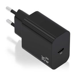 AISENS - CARGADOR GaN 30W, 1xUSB-C PD3.0, NEGRO Precio: 4.49999968. SKU: B12Y78FYE6