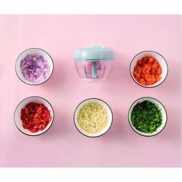 Quttin Cortador de Alimentos Manual con Tirador 500ml 14 x 10.5 cm (12 Unidades)