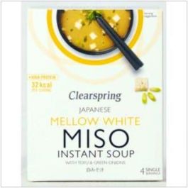 CLEARSPRING Sopa Instantánea de Miso y Tofu Suave 4 Sobres Precio: 8.69. SKU: B14Z9PSRQ3